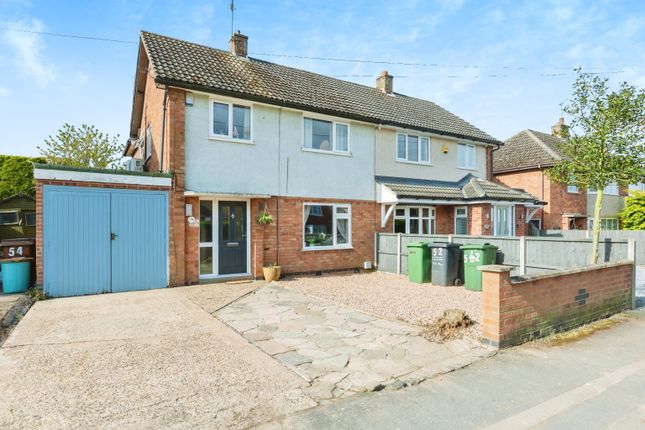 Thumbnail Semi-detached house for sale in Goodes Lane, Syston, Leicester, Leicestershire