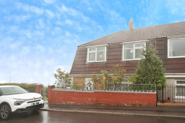 Thumbnail Semi-detached house for sale in Pen Y Wern, Cymmer, Port Talbot