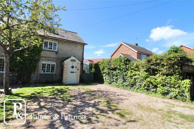 Thumbnail End terrace house for sale in The Street, Darsham, Saxmundham, Suffolk