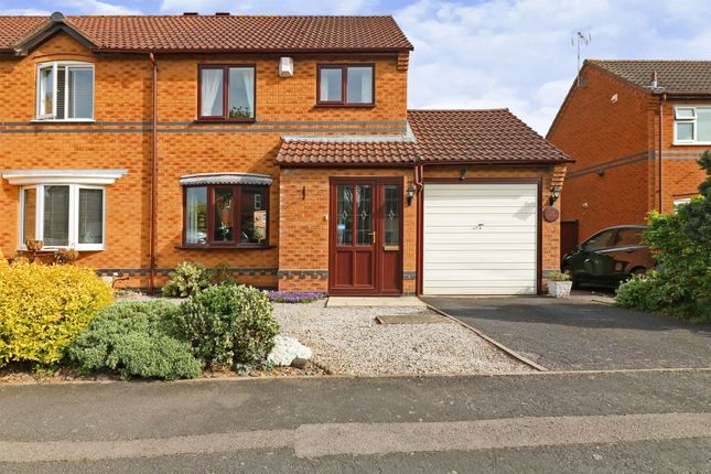 3 bed semi-detached house for sale in Scalborough Close, Countesthorpe, Leicester LE8
