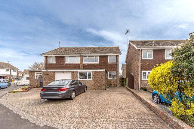 Semi-detached house for sale in Burrell Avenue, Lancing, West Sussex