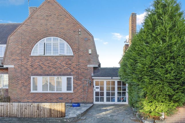 Thumbnail End terrace house for sale in Barbara Avenue, Leicester