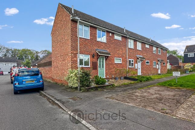 Thumbnail End terrace house for sale in Orwell Close, Colchester, Colchester