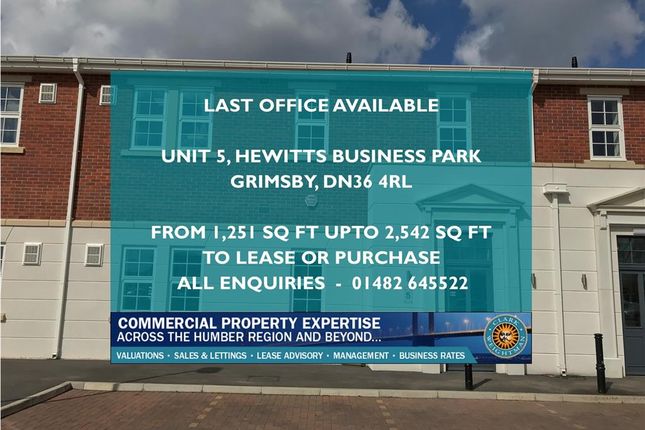 Thumbnail Office to let in Unit 5 Blossom Avenue, Humberston, Grimsby, North East Lincolnshire