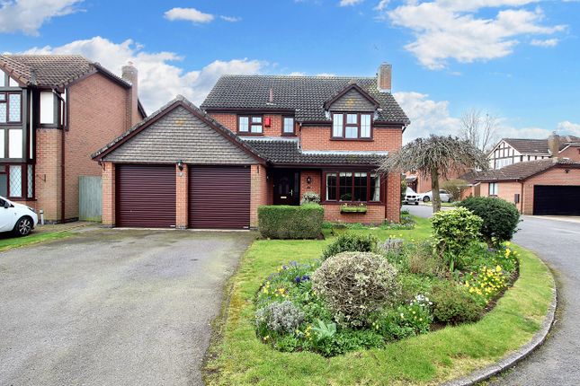 Thumbnail Detached house for sale in Willowbrook Close, Broughton Astley, Leicester