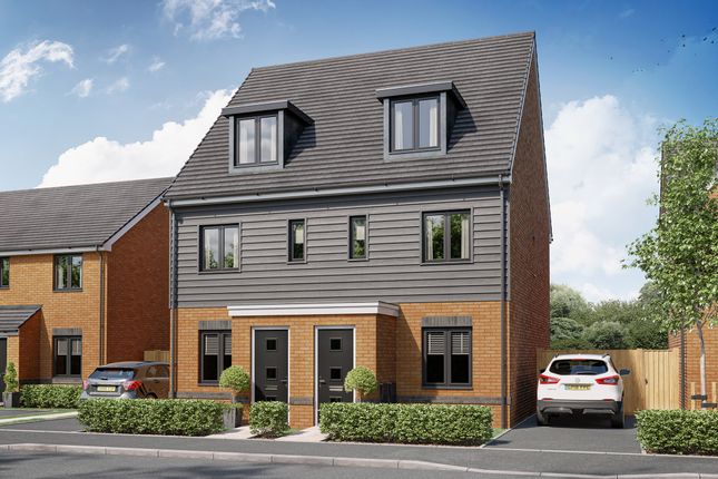 Thumbnail Semi-detached house for sale in "The Windermere" at Jersey Quay, Port Talbot