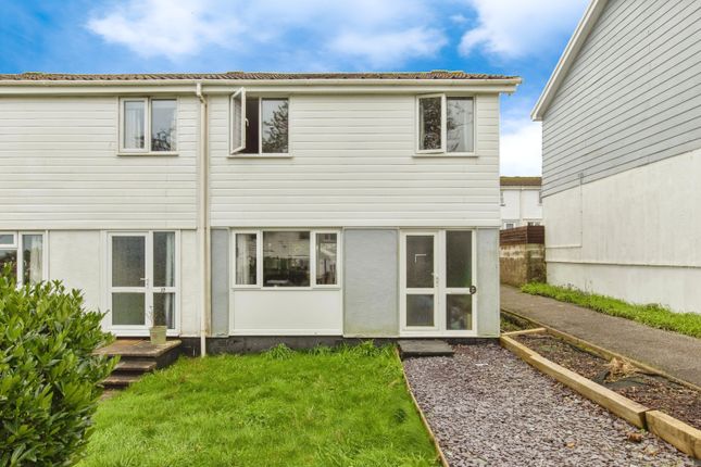 End terrace house for sale in Trenarren View, St. Austell, Cornwall