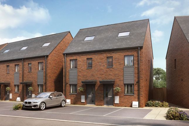 Thumbnail Semi-detached house for sale in "The Moseley" at Shepherds Green Road, Shirley, Solihull