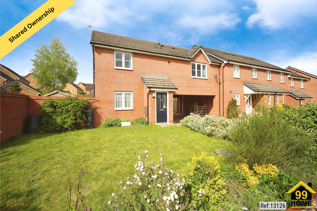 Thumbnail End terrace house for sale in Burrington Close, Redditch, Worcestershire