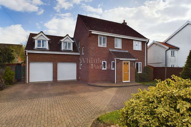 Thumbnail Detached house for sale in Norwich Road, Attleborough