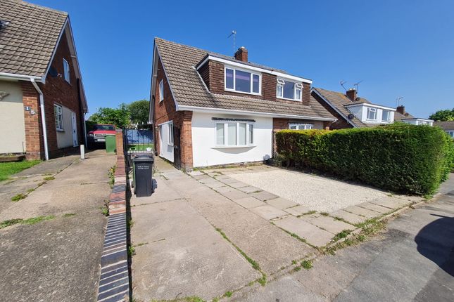 Thumbnail Semi-detached house for sale in Pensilva Close, Wigston, Leicester