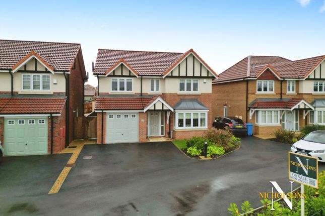 Thumbnail Detached house for sale in Crystal Court, Worksop, Nottinghamshire