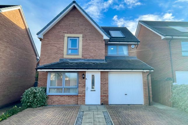 Thumbnail Detached house for sale in Byrewood Walk, North Kenton, Newcastle Upon Tyne
