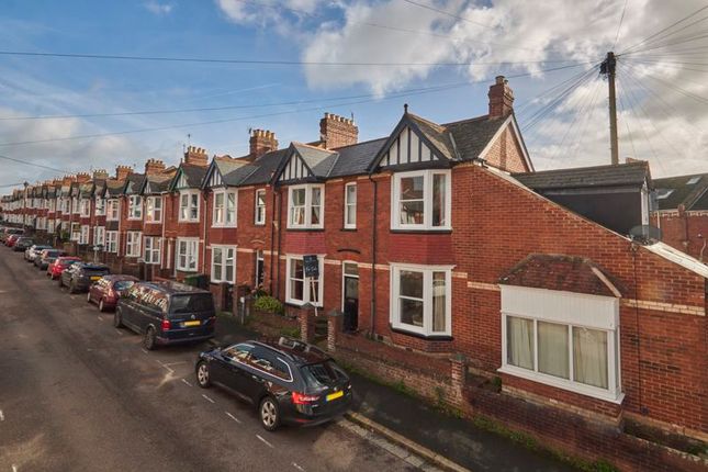 Thumbnail Terraced house for sale in West Grove Road, St Leonards, Exeter