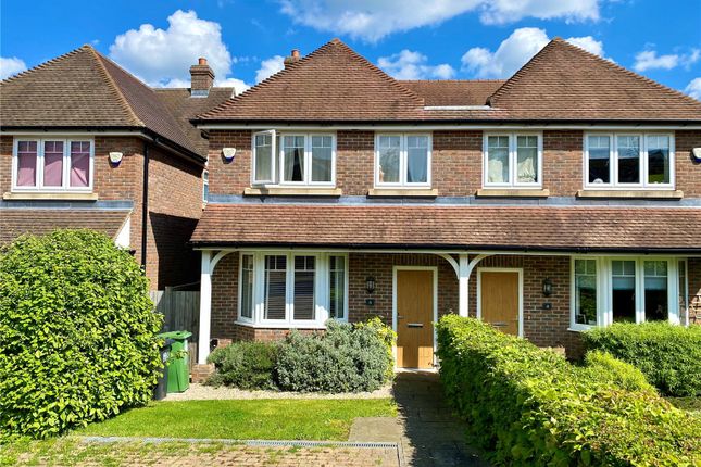 Thumbnail Semi-detached house for sale in Cornford Crescent, Berwick, Polegate, East Sussex
