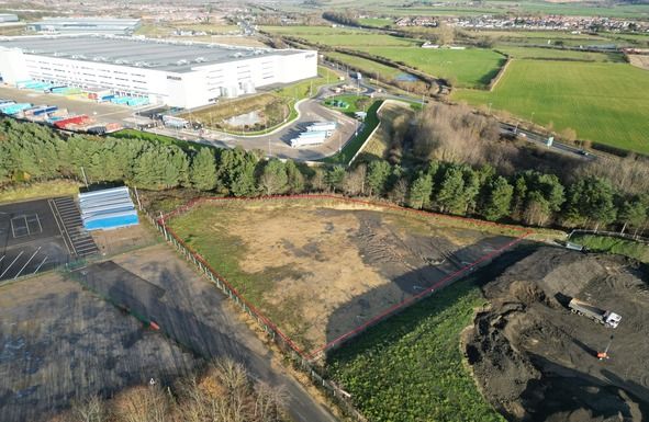 Land to let in Tursdale Business Park, Co. Durham