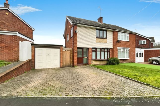 Thumbnail Semi-detached house for sale in Woodside Way, Willenhall, West Midlands