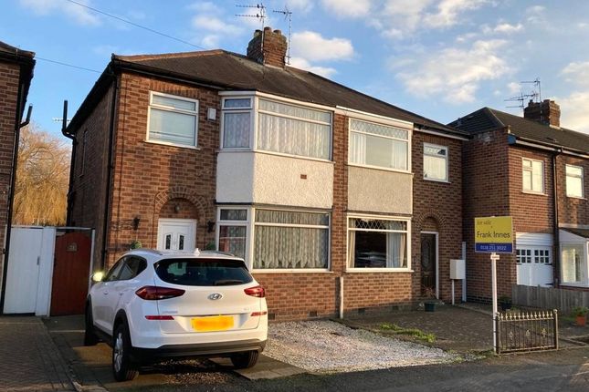 Thumbnail Semi-detached house for sale in Headley Road, Leicester