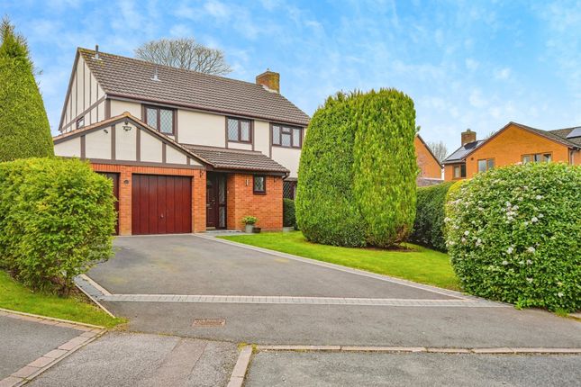 Thumbnail Detached house for sale in Grosvenor Close, Lichfield