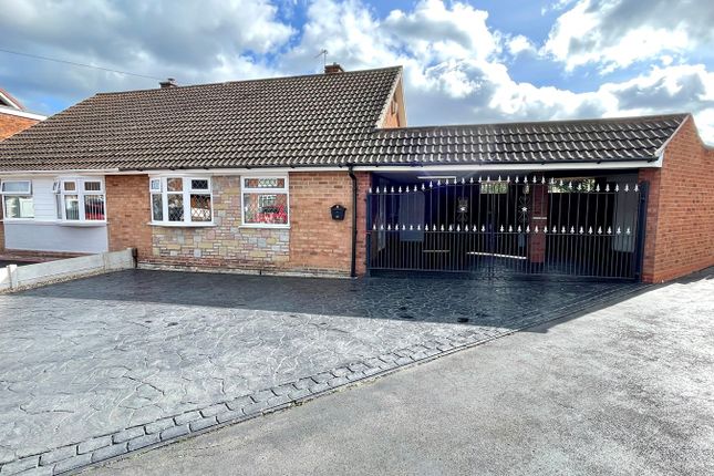 Thumbnail Semi-detached bungalow for sale in Carol Crescent, Lyndale Park, Wednesfield