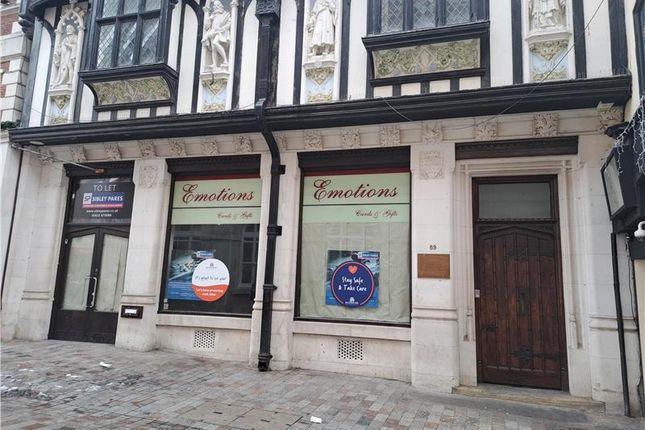 Thumbnail Retail premises to let in 89 Bank Street, Maidstone, Kent