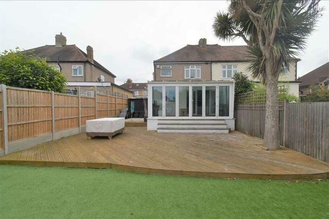 Thumbnail Semi-detached house for sale in Wentworth Drive, Crayford, Dartford