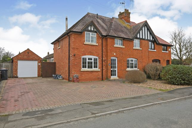 Thumbnail Semi-detached house for sale in Manor Road, Wickhamford, Evesham