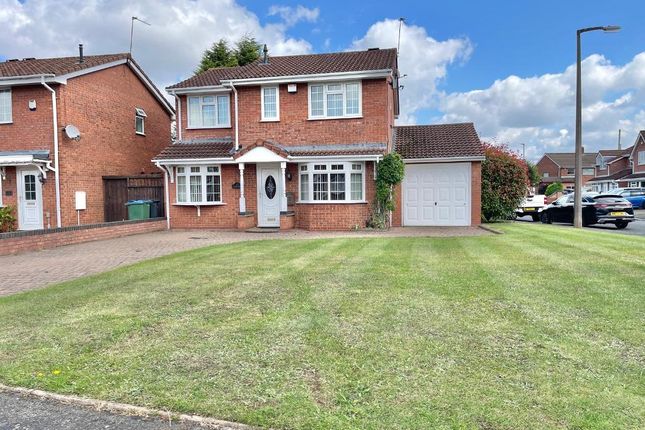 Thumbnail Detached house for sale in Lovatt Close, Tipton
