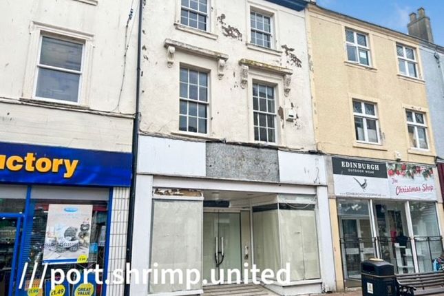 Thumbnail Retail premises for sale in King Street, Whitehaven