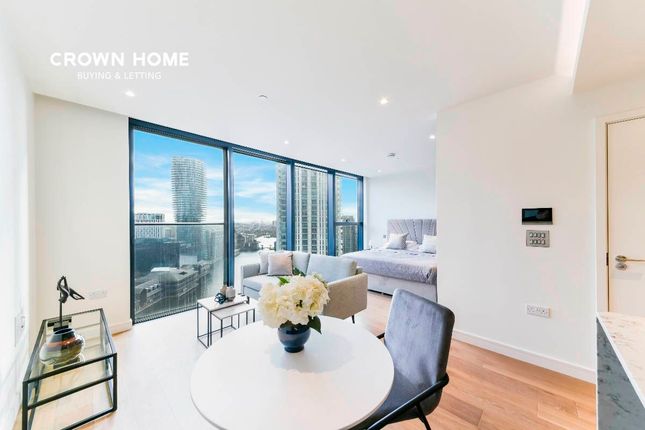 Studio for sale in Hampton Tower, Canary Wharf