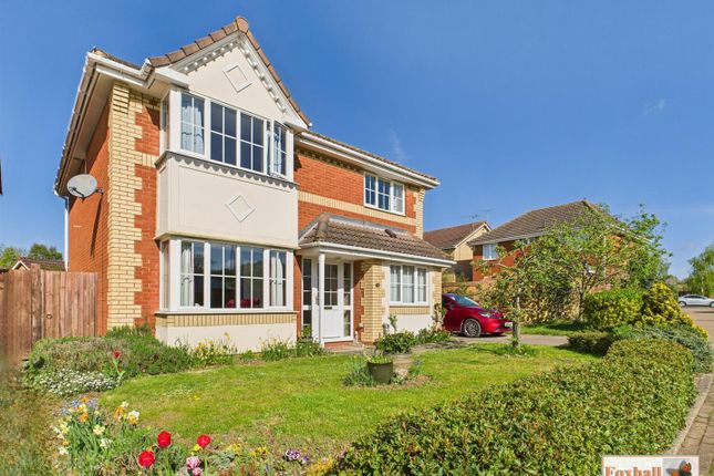 Thumbnail Detached house for sale in Seckford Close, Rushmere St. Andrew, Ipswich
