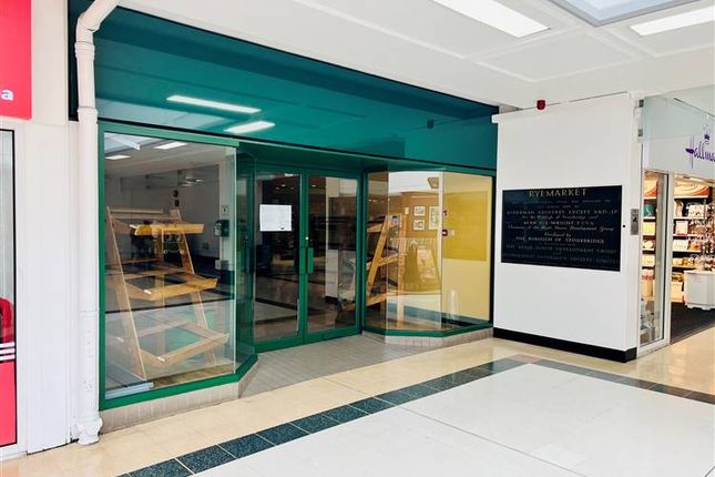 Retail premises to let in Unit 22 Ryemarket Shopping Centre, Stourbridge