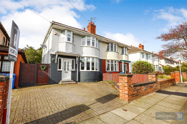 Semi-detached house for sale in Hawthorn Road, Huyton, Liverpool, Merseyside