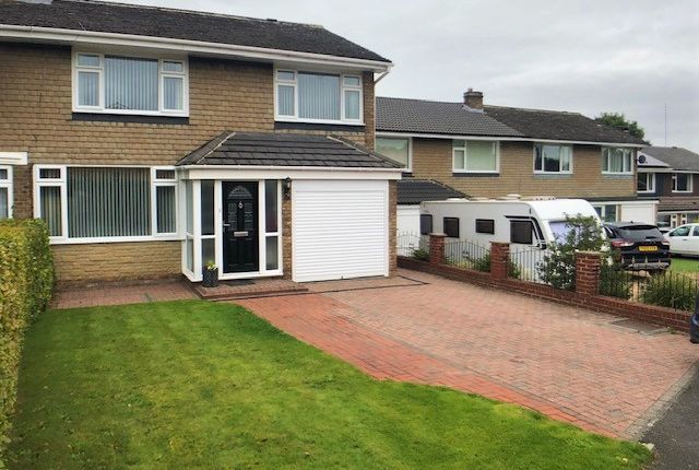 Thumbnail Semi-detached house for sale in Foxhills Crescent, Lanchester