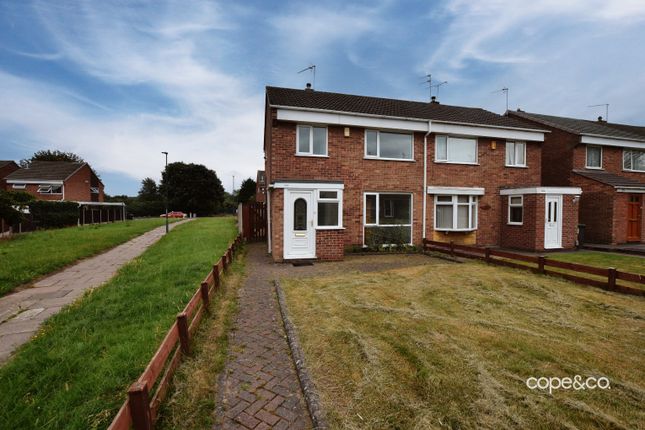 Thumbnail Semi-detached house to rent in Arran Close, Sinfin, Derby, Derbyshire