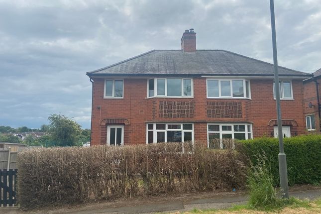 Thumbnail Semi-detached house for sale in 29 Highbury Road, Chesterfield, Derbyshire