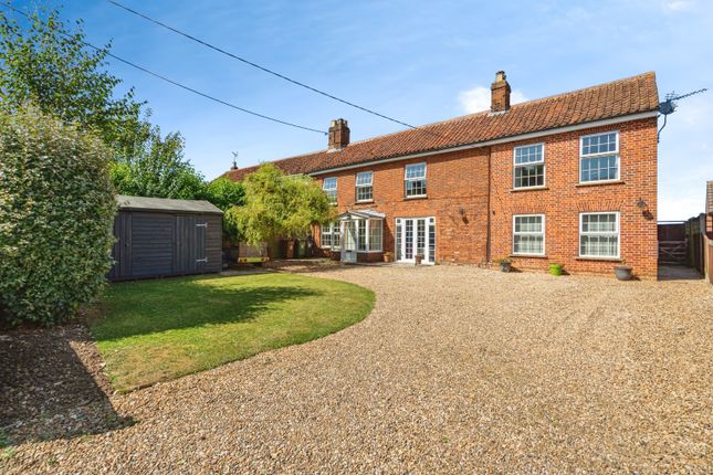 Thumbnail Semi-detached house for sale in Fakenham Road, Great Ryburgh, Fakenham, Norfolk