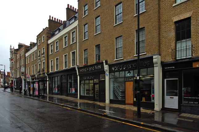 Retail premises to let in St. John Street, London