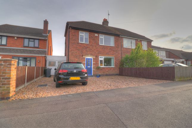 Semi-detached house for sale in Colby Road, Thurmaston, Leicester LE4