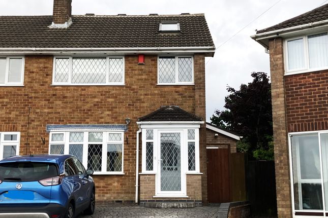 Thumbnail Semi-detached house to rent in Wideacre Drive, Birmingham, West Midlands
