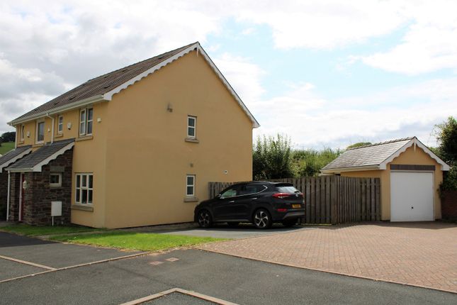 Semi-detached house for sale in Llys Meillion, Llyswen, Brecon, Powys.