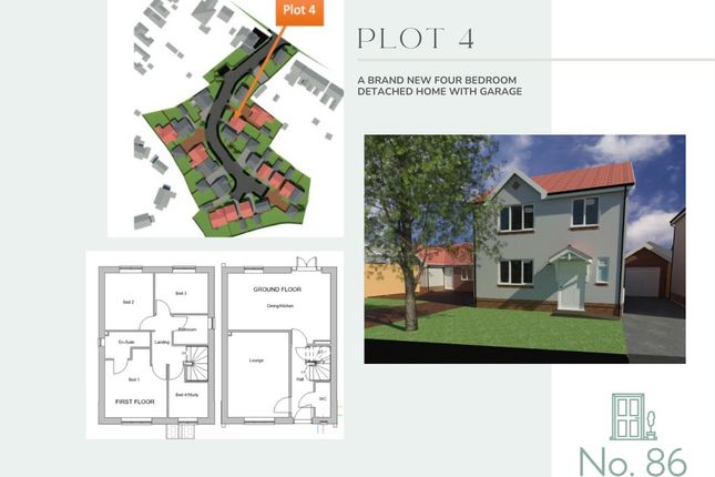 Thumbnail Detached house for sale in Plot 4, Y Gerddi, St. Teilo Street, Pontarddulais, Swansea, West Glamorgan