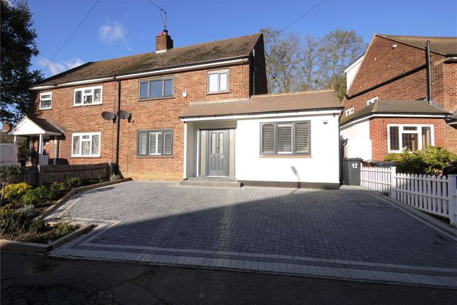 Thumbnail Semi-detached house for sale in La Plata Grove, Brentwood, Essex