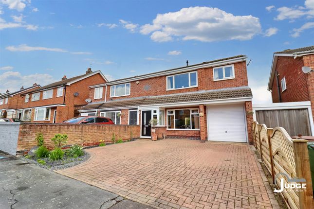 Semi-detached house for sale in Balladine Road, Anstey, Leicester