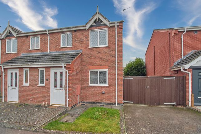 Semi-detached house for sale in Hadrian Close, Hinckley