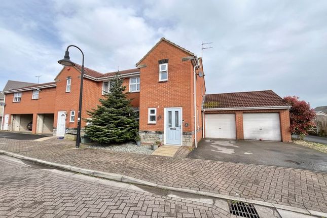 Thumbnail Semi-detached house for sale in The Wrangle, West Wick, Weston-Super-Mare