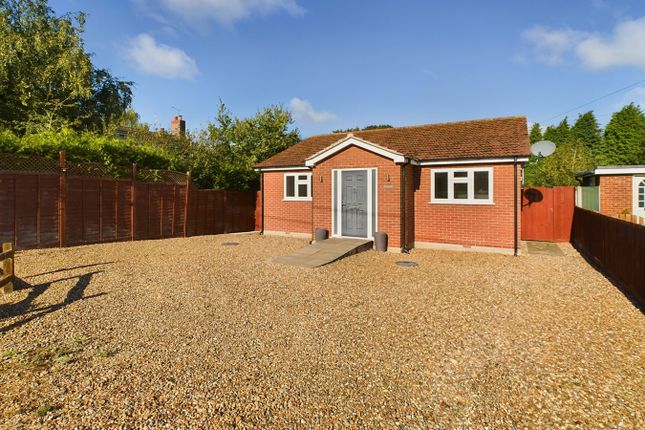 Thumbnail Detached bungalow for sale in The Street, Marham, King's Lynn