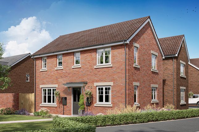 Thumbnail Detached house for sale in "The Clayton Corner" at Yellowhammer Way, Calverton, Nottingham