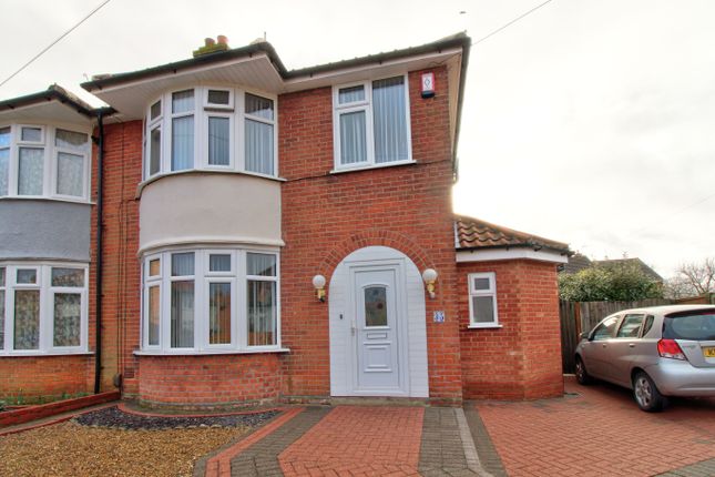 Thumbnail Semi-detached house for sale in Lancing Avenue, Ipswich