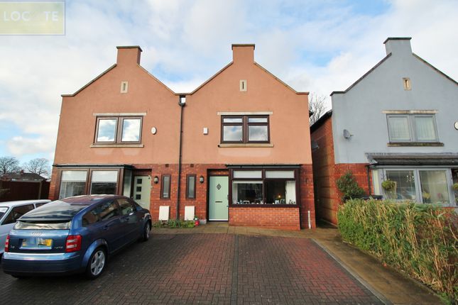 Thumbnail Semi-detached house for sale in Jewel Close, Urmston, Manchester